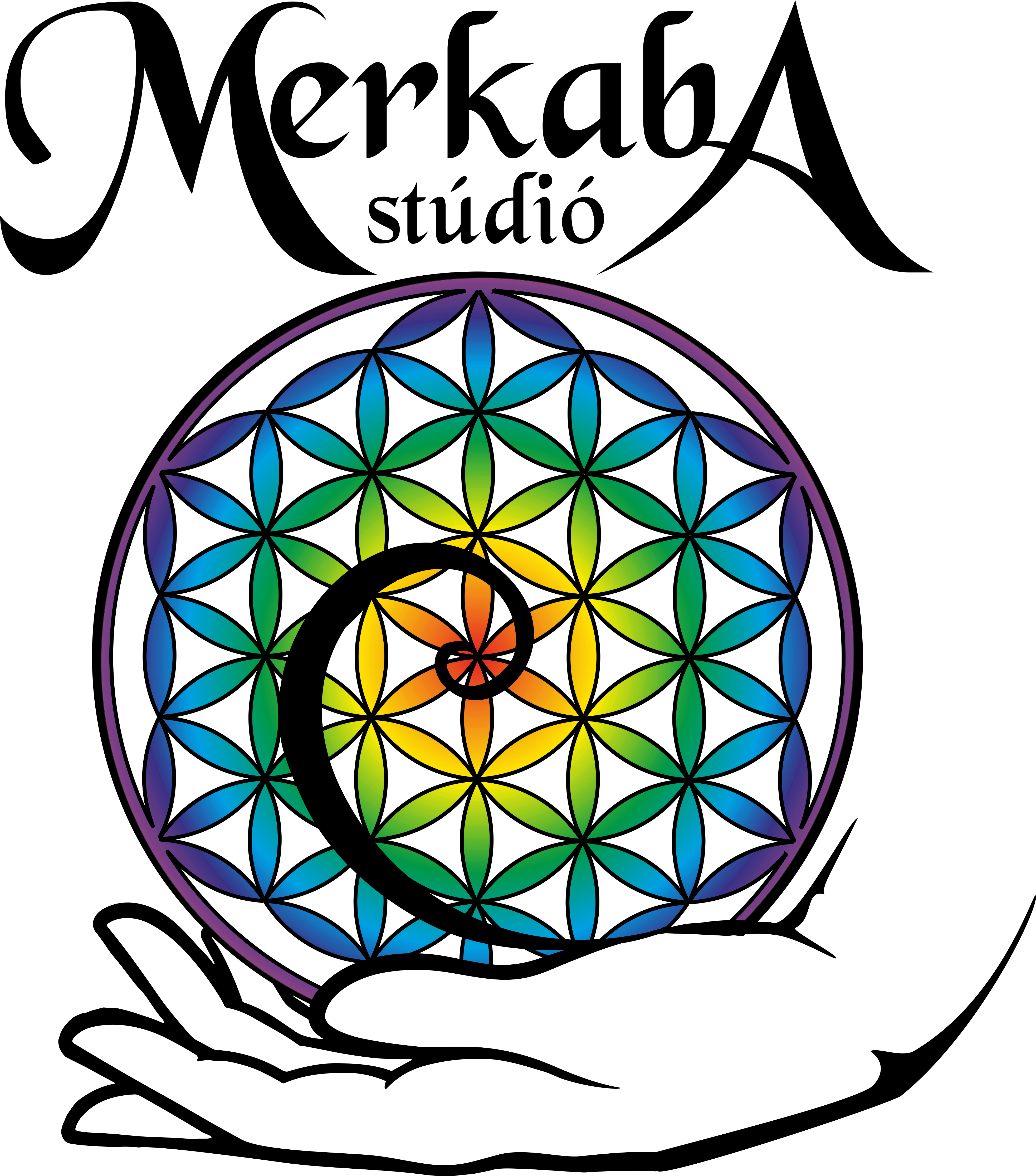 Merkaba Stúdió Logó